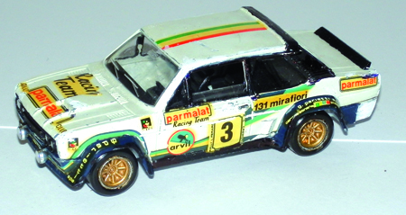 FIAT ABARTH 131 in scala 1:43