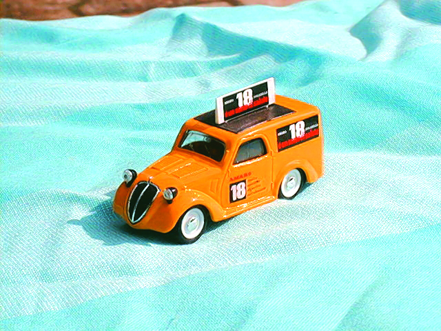 FIAT 500 B FURGONI in scala 1:43