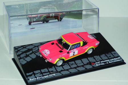 FIAT 124 CABRIO 1:43 scale