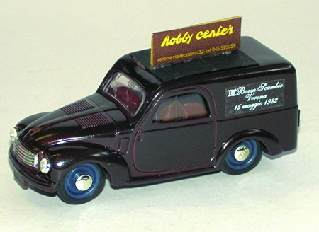 FIAT 500 C FURGONI in scala 1:43