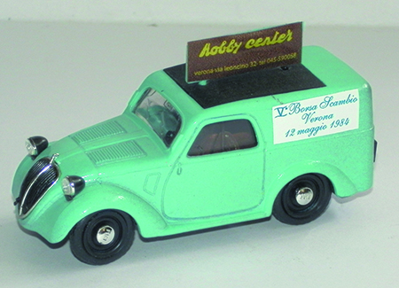 FIAT 500 B FURGONI in scala 1:43
