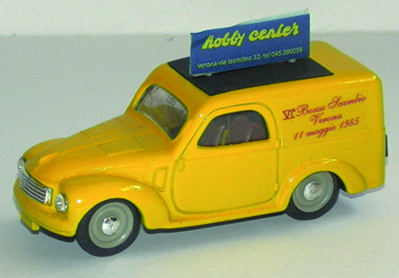 FIAT 500 C FURGONI in scala 1:43
