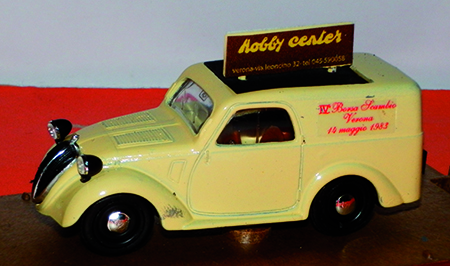 FIAT 500 B FURGONI 1:43 scale