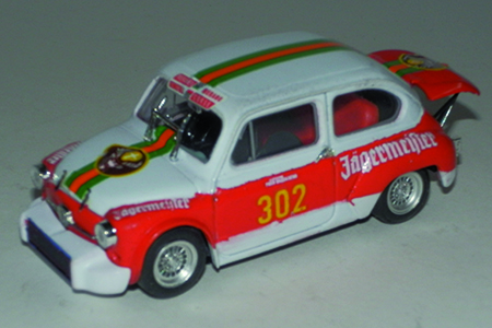 FIAT ABARTH 1000 TC 1:43 scale