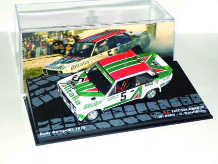 FIAT ABARTH 131 in scala 1:43