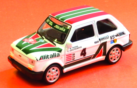 FIAT 126 in scala 1:43