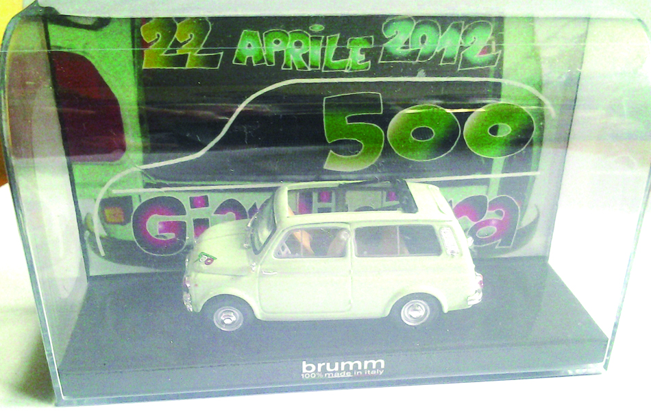 FIAT 500 in scala 1:43