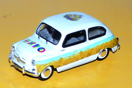 FIAT 600 in scala 1:43