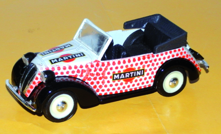 FIAT 508 CABRIO in scala 1:43