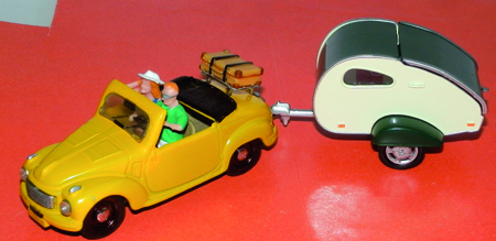 FIAT 500 C TOPOLINO in scala 1:43