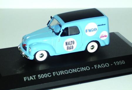 FIAT 500 C FURGONI in scala 1:43