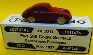 FIAT 500 1:76 scale