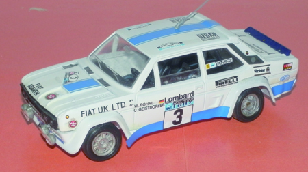 FIAT ABARTH 131 in scala 1:43