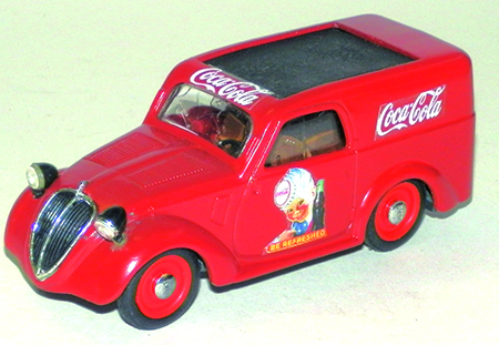 FIAT COCACOLA 1:43 scale