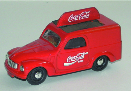 FIAT COCACOLA in scala 1:43