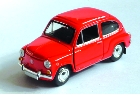 FIAT 600 in scala 1:43