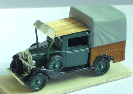 FIAT BALILLA FURGONE in scala 1:43
