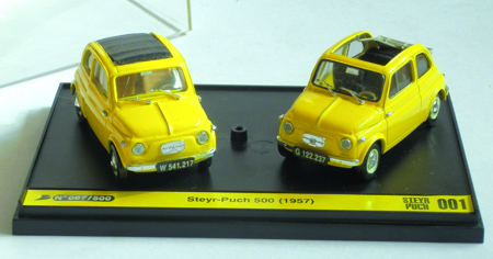 FIAT 500 1:43 scale